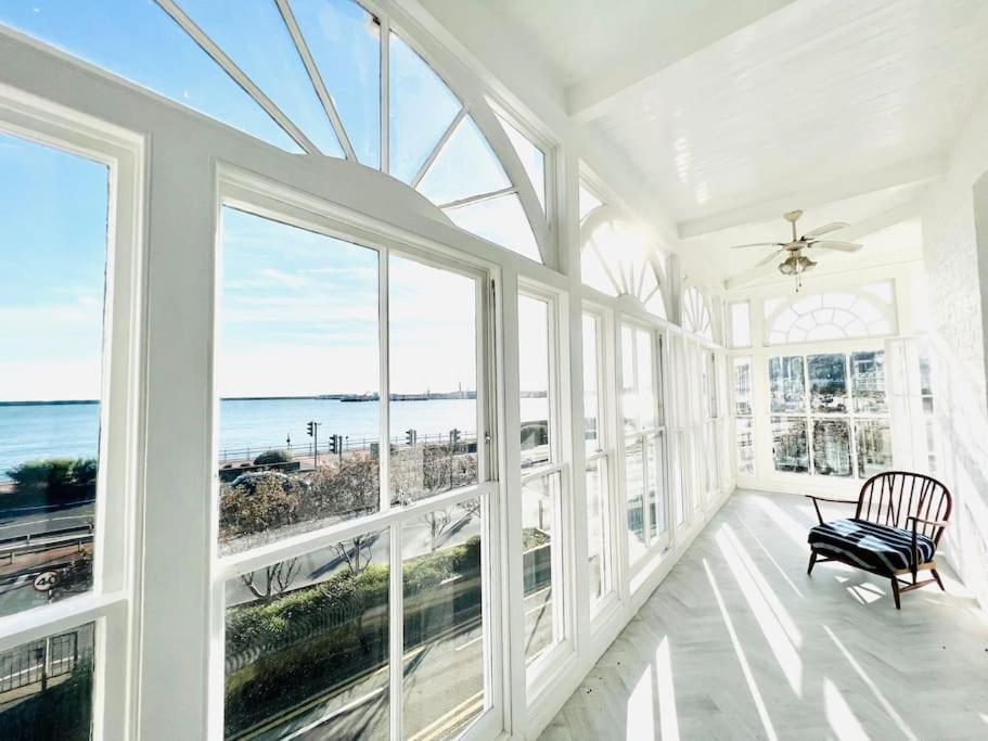 Flat 4 Marine Parade House, 1 East Cliff- Next To Dover Port, White Cliffs, Beach, Castle Exterior foto