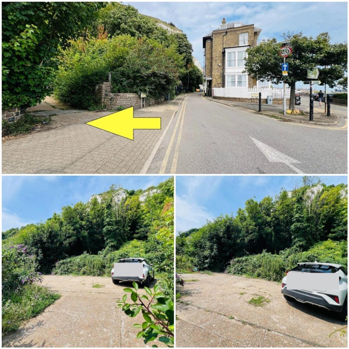 Flat 4 Marine Parade House, 1 East Cliff- Next To Dover Port, White Cliffs, Beach, Castle Exterior foto